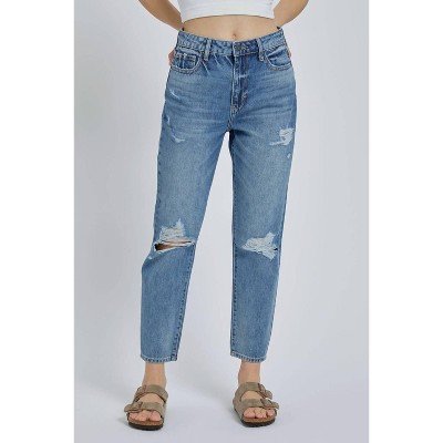 Women's Jayce High Rise Straight Crop Jean - HIDDEN