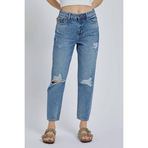 Women's Jayce High Rise Straight Crop Jean - HIDDEN - 1 of 3