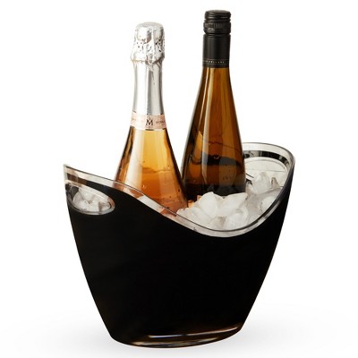 94oz Metal Ice Bucket Black - Threshold™