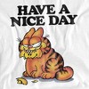 Garfield  Garfield Nice Day Adult T-Shirt White - 2 of 4