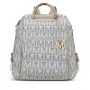 MKF Collection Cora Milan M Signature Trendy Travel Backpack by Mia K - 2 of 4