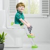 Potty Training Seat, Step Stool with Toddler Seat for Kids Boys Girls Toilet Training, Anti-Slip Safe Pads, Adjustable Height Legs Non-Slip Wide Step - 3 of 4