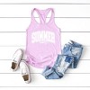 Simply Sage Market Varsity Summer Vibes Cursive Racerback Tank - 3 of 3