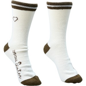 Pavilion Gift Company - Sister - Ladies Crew Sock - Socks - 1 of 4