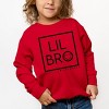 The Juniper Shop SmileyWorld Lil Bro Square Toddler Sweatshirt - 3 of 4