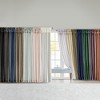 PAGED Twist Tab Lined Window Curtain Panel, Light Filtering Privacy Curtain for Bedroom & Living Room - 2 of 4