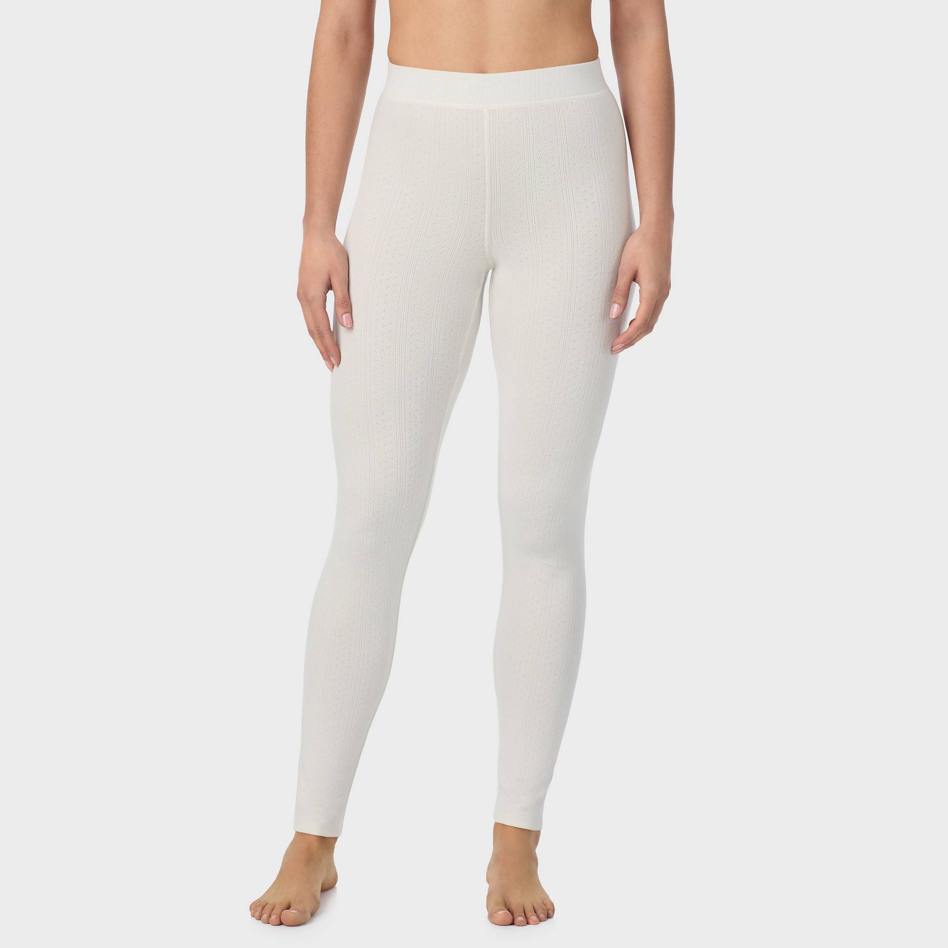 Warm Essentials by Cuddl Duds Women's Pointelle Leggings