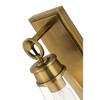 Wentworth Glass Wall Sconce - Elegant Dimmable Lighting, 1 Bulb, 60W, Nautical Style - 4 of 4