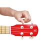 Hape Kid's Wooden 21" Toy Ukulele in Red, Preschool Kids & Toddler - 4 of 4
