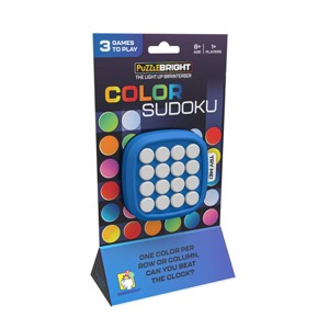 Gamewright Brainwright Puzzle Bright Color Sudoku Electronic Game - 1 of 1