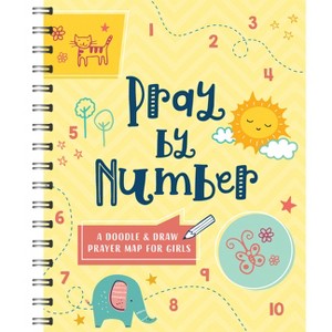 Pray by Number (Girls) - (Faith Maps) by  Compiled by Barbour Staff (Spiral Bound) - 1 of 1