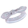 Hudson Baby Infant Girl Cotton Headbands 5pk, Winter Holiday, 0-24 Months - 4 of 4
