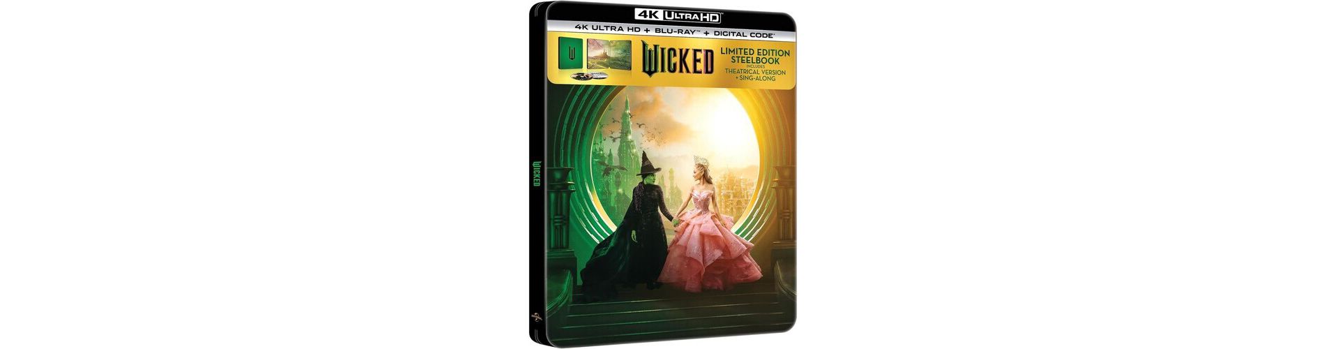Wicked (Steelbook) (Steelbook) (4K/UHD)(2024)