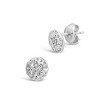 SHINE by Sterling Forever CZ Northern Star Studs - 3 of 4