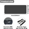 Yoga Knee Pad, 0.8inch Thick Support Cushion Mat for Knee Elbow Wrist Pain Relief, with Carry Strap - 2 of 4
