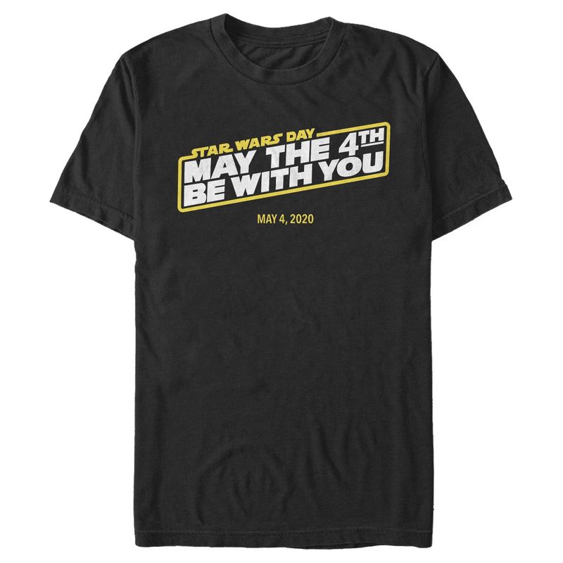 Men's Star Wars May the 4th Be With You 2020 T-Shirt, 1 of 5