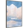 23" x 33" The Clouds II by Emma Caroline Framed Canvas Wall Art Print - Amanti Art: Modern Large Sky Artwork - 2 of 4