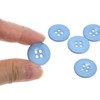 Unique Bargains Resin Craft DIY Round Flat 4-Hole Replacement Sewing Buttons 10 Pcs - 4 of 4