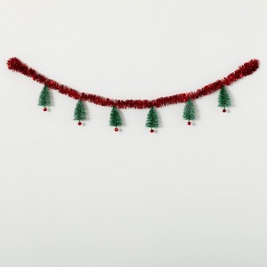 Sullivans Christmas Bottlebrush Garland - 1 of 4