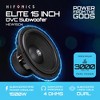 Hifonics 2 Pack ELITE 15 Inch Car Mount Subwoofer with Dual 4 Ohm Voice Coil Speaker 3000 Watt Peak Power Mobile Amplifier System, Black - 2 of 4