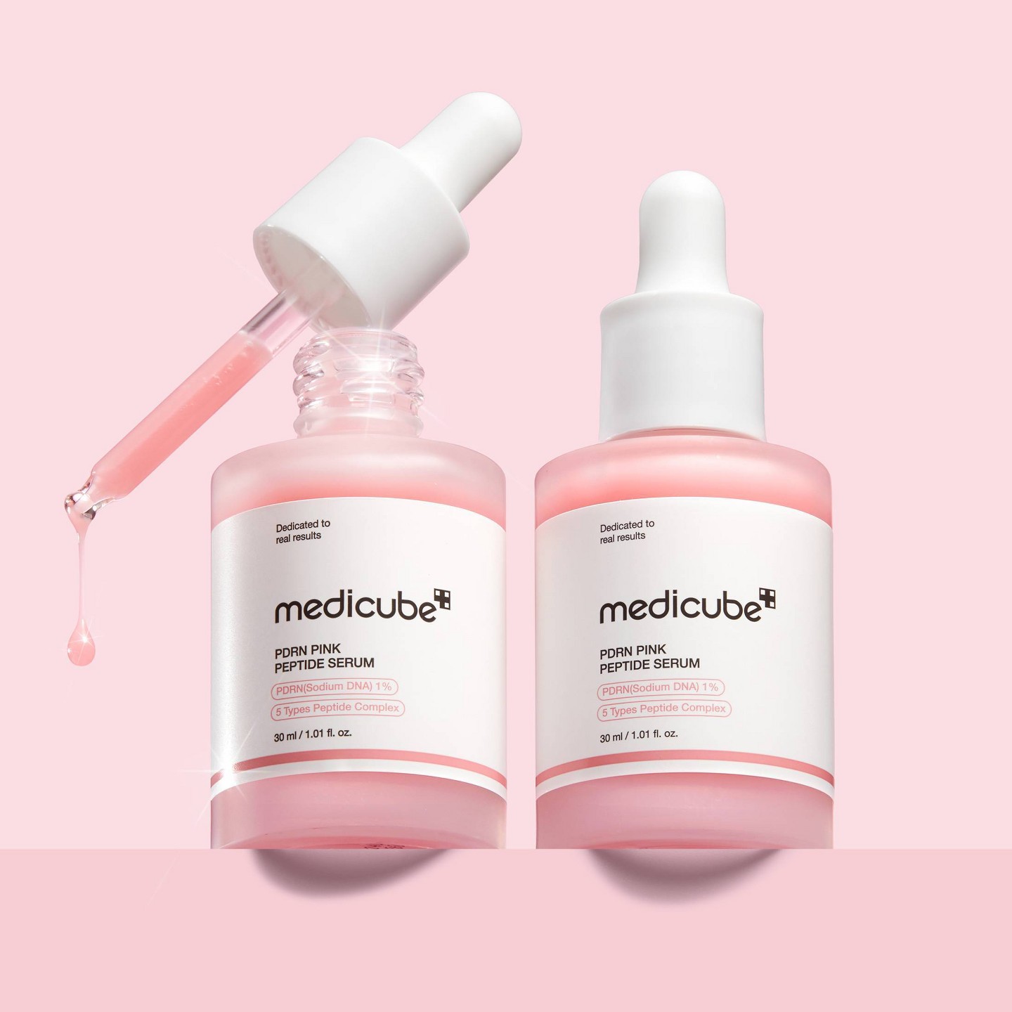 Сыворотка medicube Pdrn Pink Peptide, цвет: Розовый — фото 8