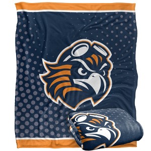 The University Of Tennessee At Martin Logo Dots Silky Touch Blanket White 50x60 - 1 of 4