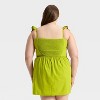Women's Ruffle Sleeve Woven Halter Top - A New Day™ - 2 of 3