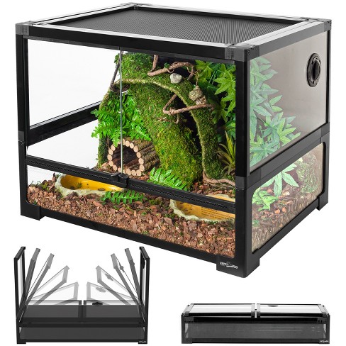 Glass reptile enclosure sale