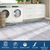 Washable Rug for Living Room,Non-Slip Area Rugs for Bedroom,Low-Pile Distressed Carpet,Indoor Foldable Print Floor Mats for Dining Room Kitchen - 2 of 4