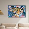 Art Remedy Relaxing Cheetah Tropical Jungle Animals Wall Art Framed - 2 of 4