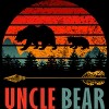 Men's Design By Humans Retro Uncle Bear In Nature By ZeusSE Tank Top - 2 of 2