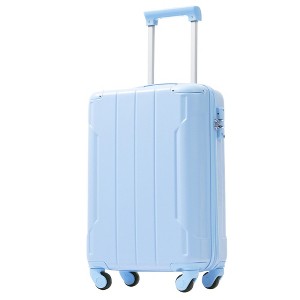 Whisen 28” Expandable ABS Hardshell Checked Luggage Suitcase with 3-Dial TSA Lock, Double Spinner Wheels - 1 of 4