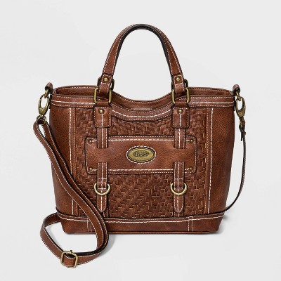 woven tote handbag