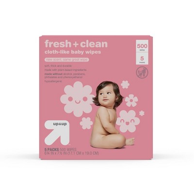 Scented Baby Wipes - 500ct - Up\u0026Up 