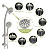 PAGED Multi Function Dual Shower Head Modern Shower System with Hand Shower for Bathroom, Restroom - 4 of 4