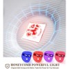 YEVYO LED Face Mask Facial Care Tool, Red Light Therapy Mask for Face for Skincare at Home Travel - 3 of 4