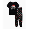PATPAT Christmas Family Matching Short Sleeve Pajama Sets - Perfect for Family Photos & Holiday Celebrations - 2 of 4