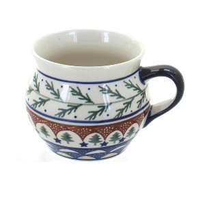 Blue Rose Polish Pottery 910 Zaklady Bell Shaped Mug - 1 of 1