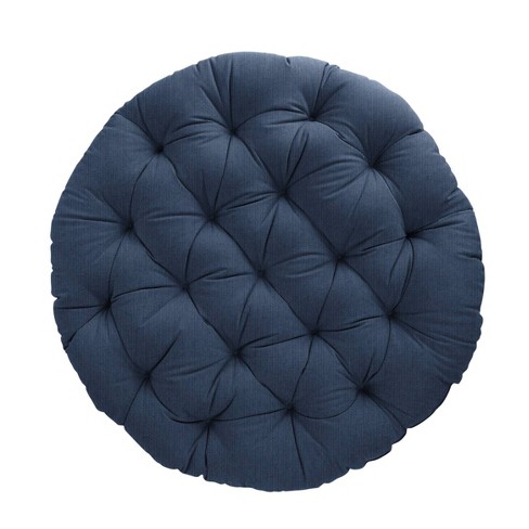 Sunbrella Indoor outdoor Papasan Cushion Spectrum Indigo Sorra