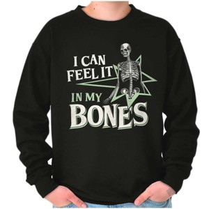 Halloween I Can Feel It In My Bones Sweatshirt for Men or Women Brisco Brands - 1 of 4