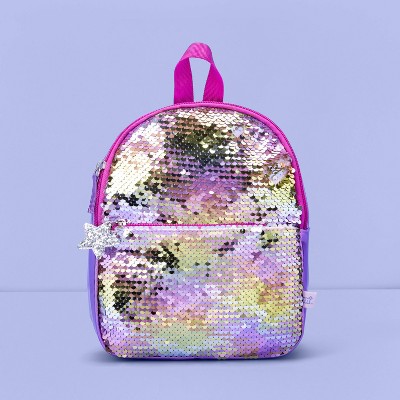 girls sequin mini backpack