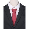 INSPIRE CHIC Men's Adjustable Regular Fit Satin Necktie - 4 of 4