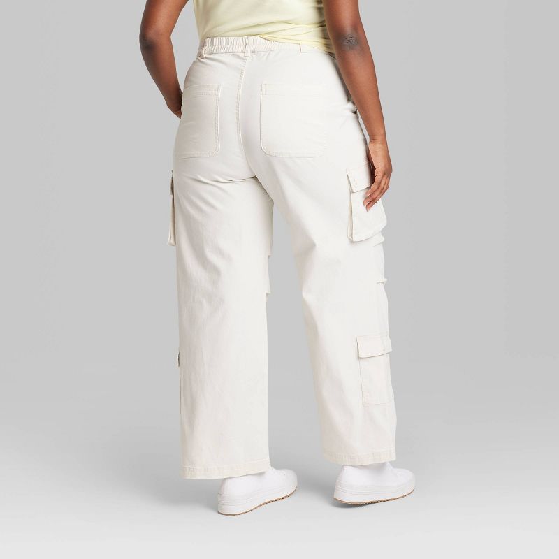 Women's High-Rise Cargo Utility Pants - Wild Fable™, 4 of 12