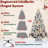 6/7FT Christmas Tree，Easy Setup & Foldable Metal Stand for Home/Office - 4 of 4