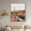 Art Remedy Hot Springs in June Landscape Wall Art Framed - 2 of 4