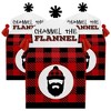 Big Dot of Happiness Lumberjack - Channel the Flannel - Treat Box Party Favors - Buffalo Plaid Party Goodie Gable Boxes - Set of 12 - 2 of 4