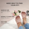 Aerothotic - Aspen Fuzzy Strap Ladies Arch Support Slides - 4 of 4