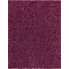 Unique Loom Solid Shag Solid Indoor Woven Area Rug - 2 of 4