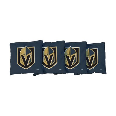 NHL Vegas Golden Knights Corn-Filled Cornhole Bags Gray - 4pk