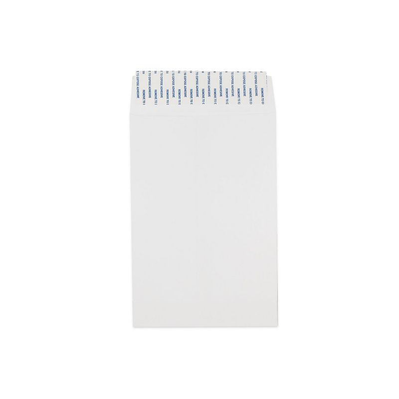JAM Paper 6 x 9 Open End Catalog Envelopes with Peel and Seal Closure White 356828777A, 2 of 5